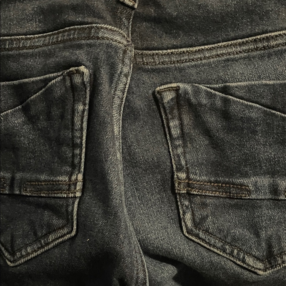 BKE Dark Gray Women's Straight Leg Jeans